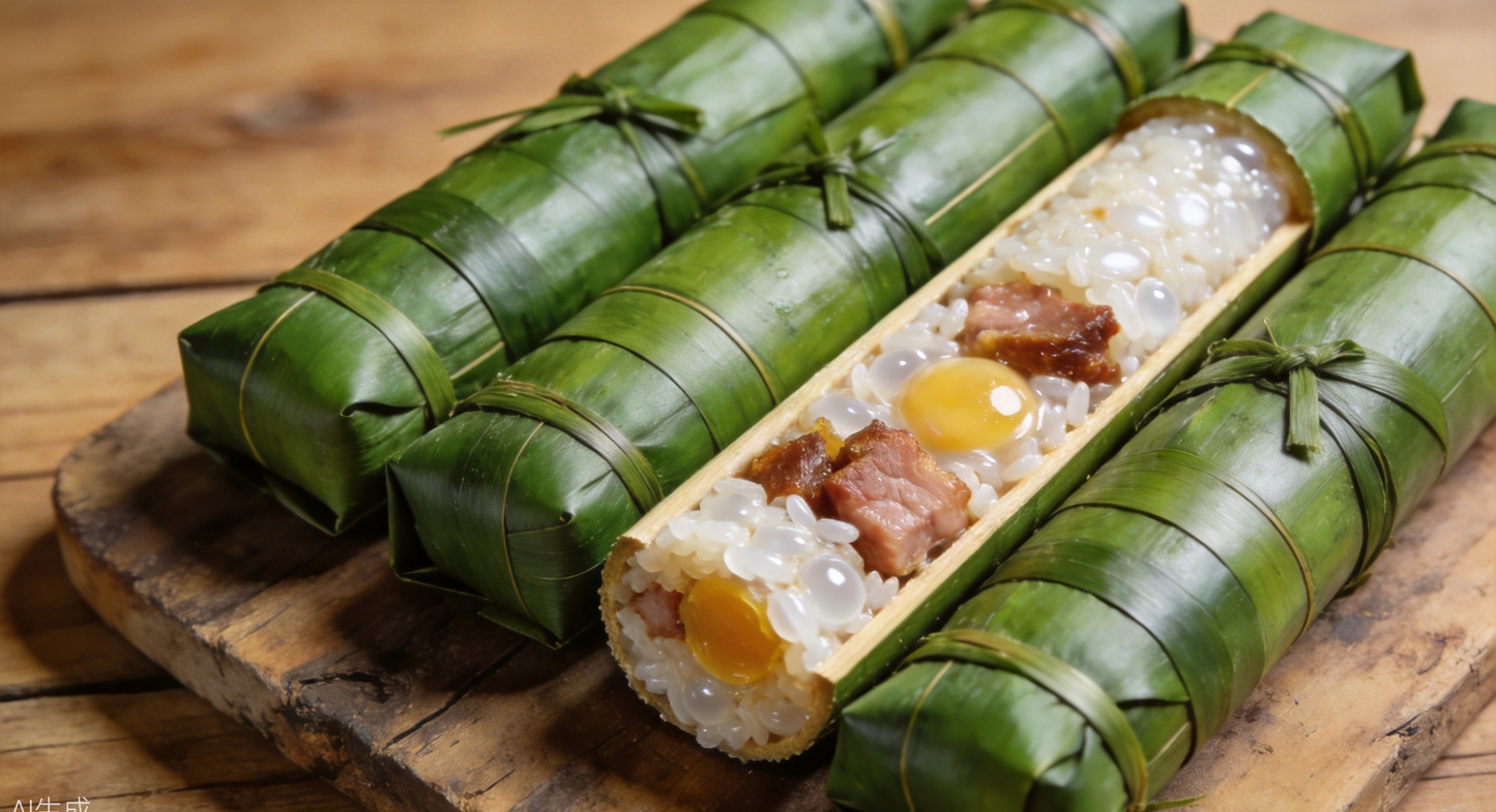 Suichang Long Rice Dumpling (遂昌长粽) - Zhejiang Recipe