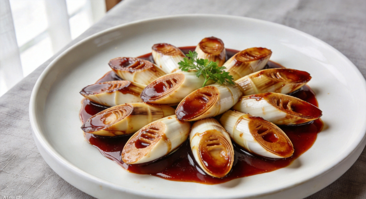 Braised Bamboo Shoots (油焖笋) - Zhejiang Recipe