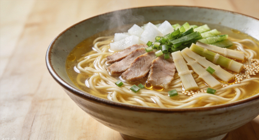 Pian Er Chuan Noodles (片儿川) - Zhejiang Recipe