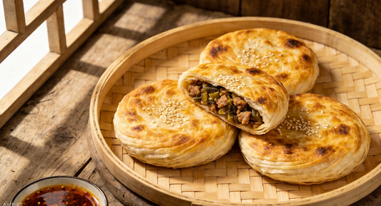 Yongkang Meat Wheat Cake (永康肉麦饼) - Zhejiang Recipe