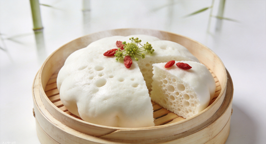 Longyou Steamed Cake (龙游发糕) - Zhejiang Recipe